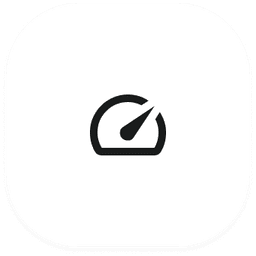 Stopping distance icon