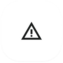 Brake warning icon