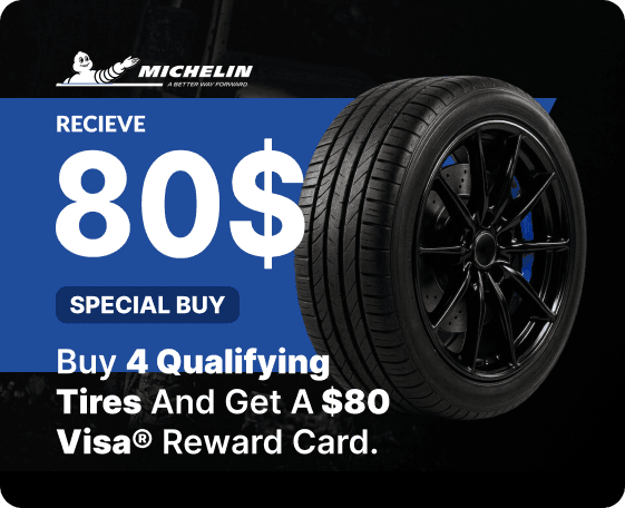 Michelin special buy deal card
