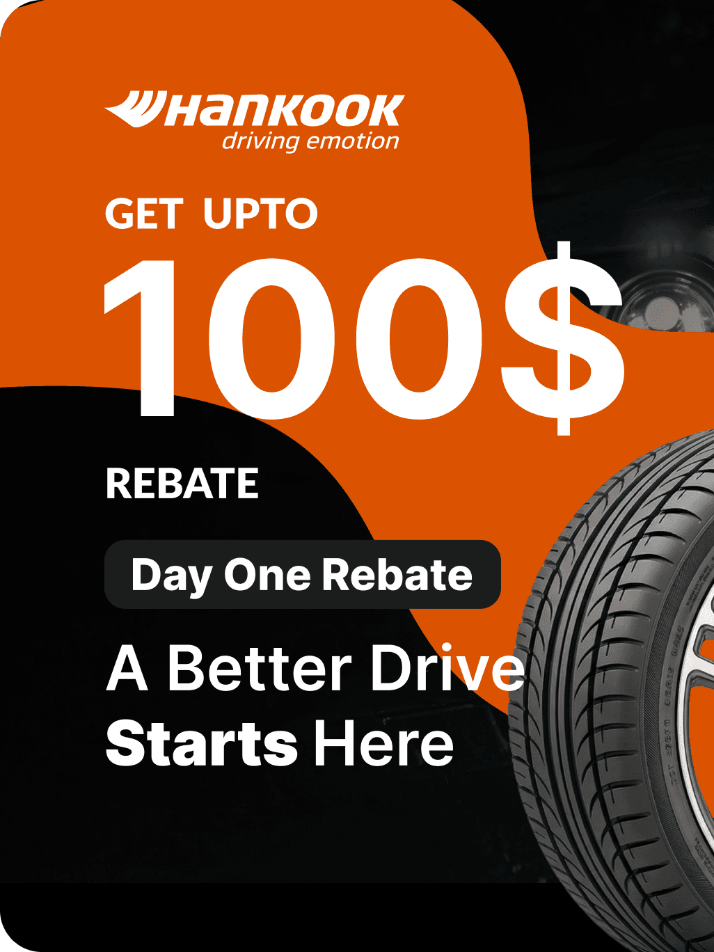 Hankook rebate deal card